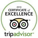 Tripadvisor Certificate of Excellence 2016